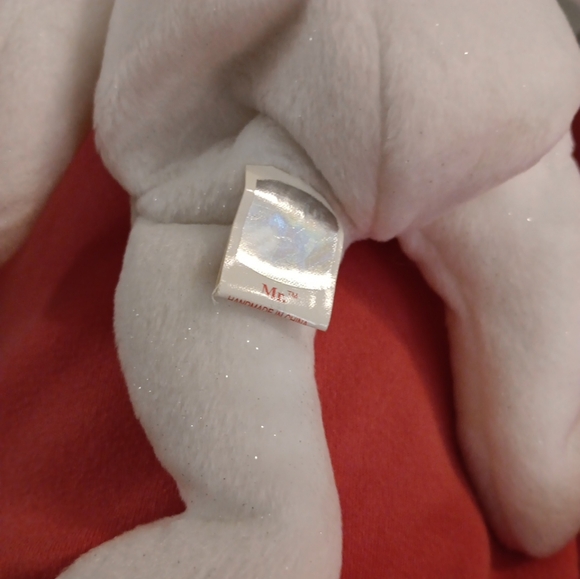 Ty White Wedding Bears with Gold Accents - Picture 11 of 16